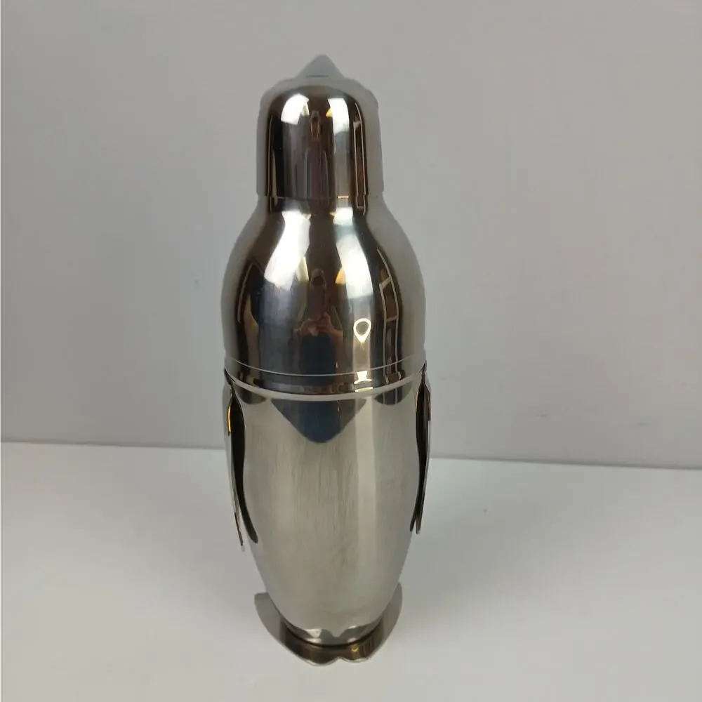 Art Deco Style Penguin Cocktail Shaker 9